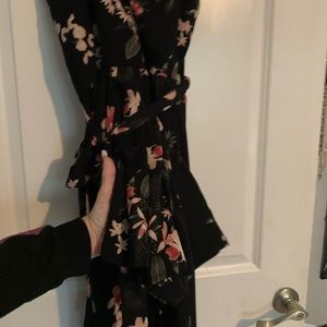 Shorts/maxi dress romper